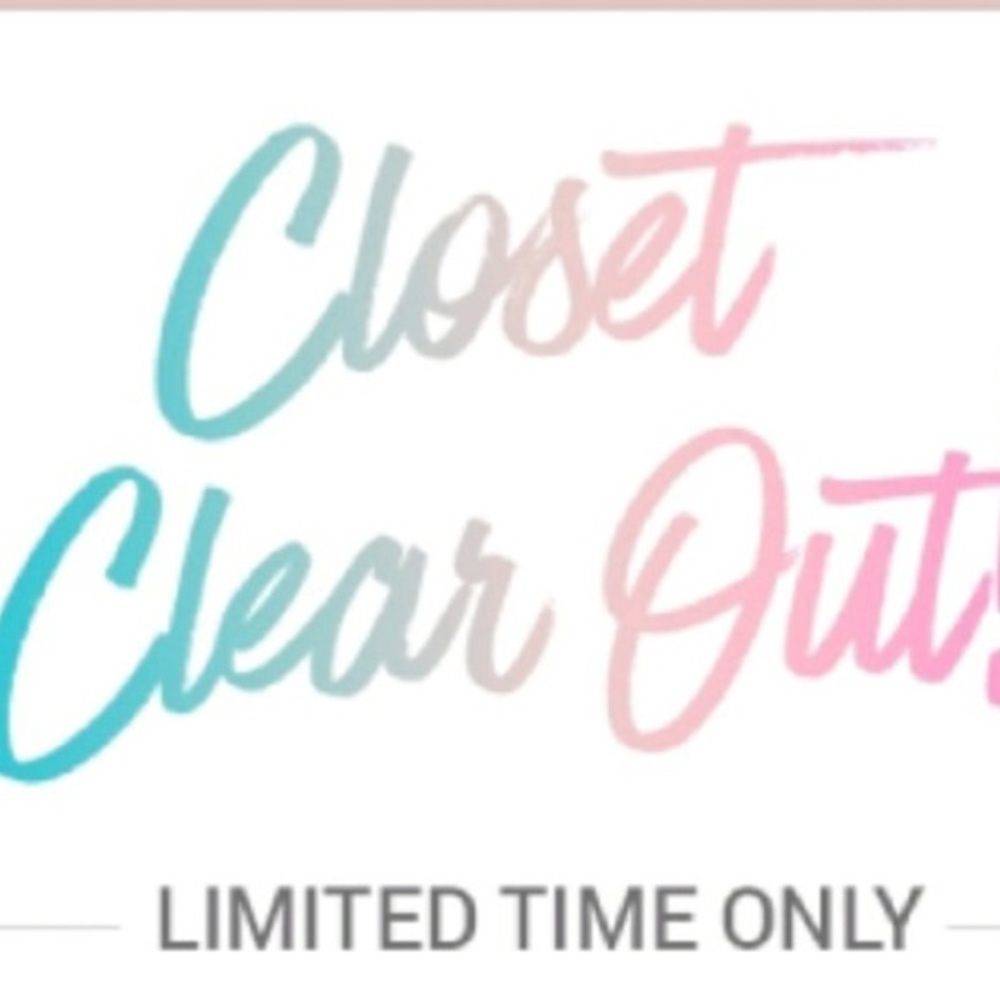 CLOSET CLEAR OUT